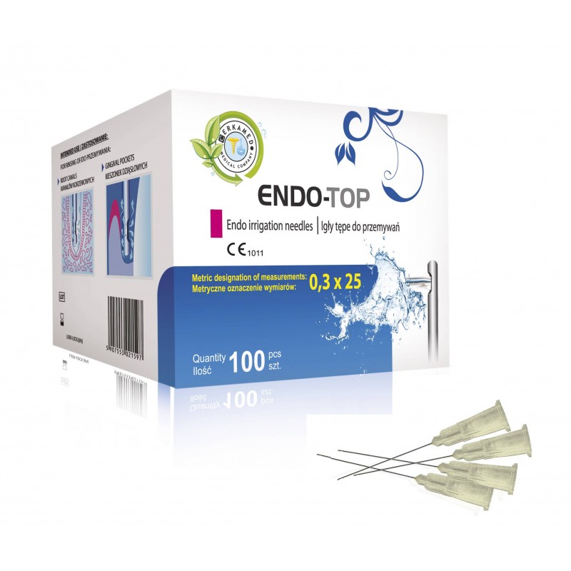 Endo irrigation needles Endo-Top 100 pcs