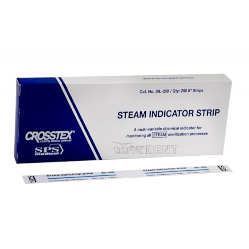 Sterilization indicators monitoring strips SPS